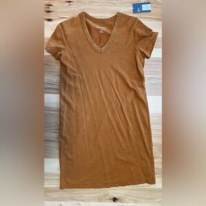 Universal threads- xs rust tee shirt dress